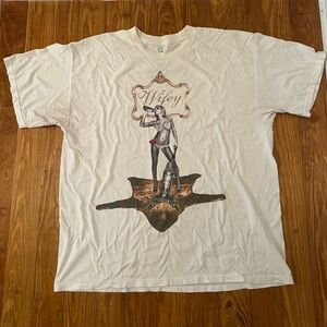Cream Graphic Men's T-Shirt
